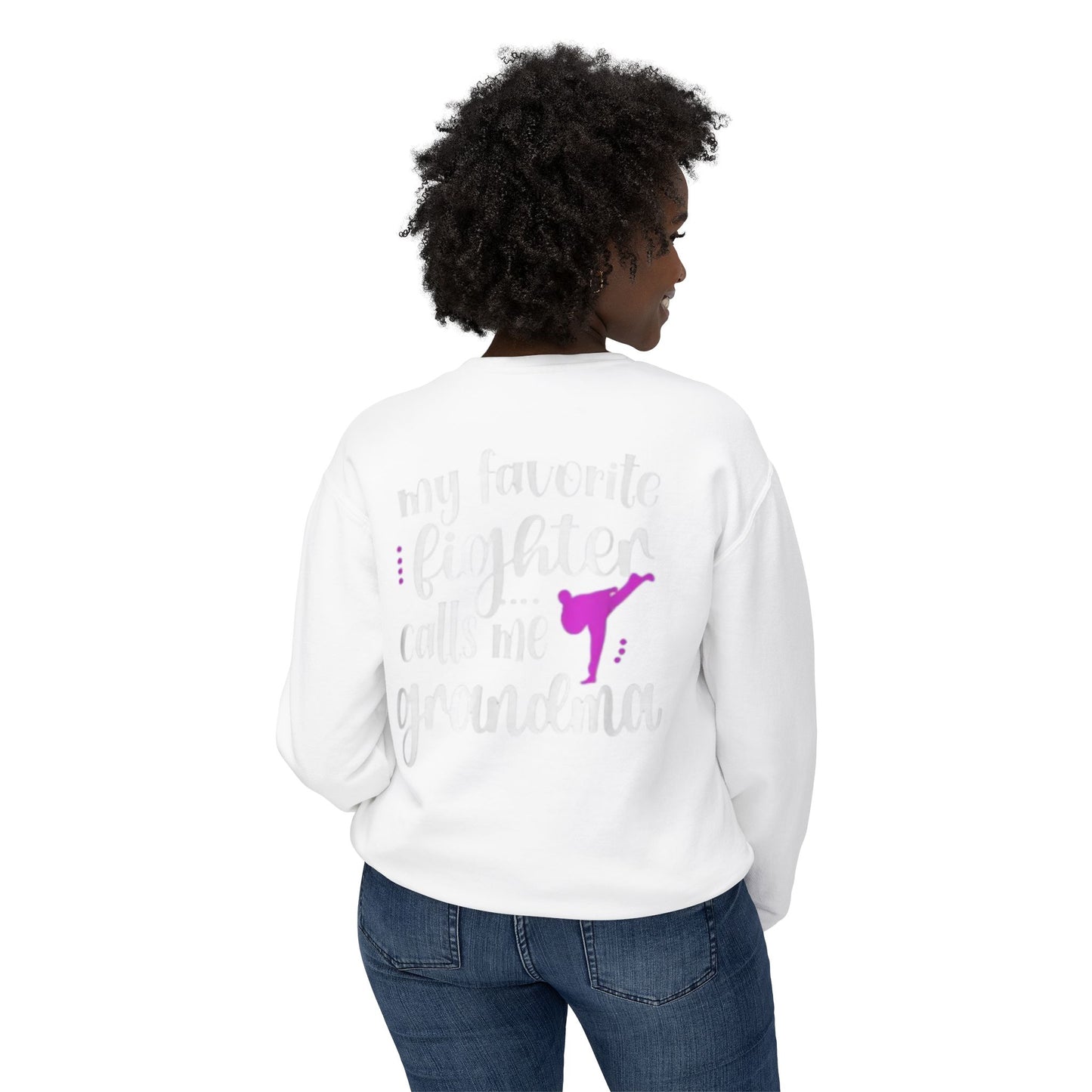 Grandma Unisex Lightweight Crewneck Sweatshirt