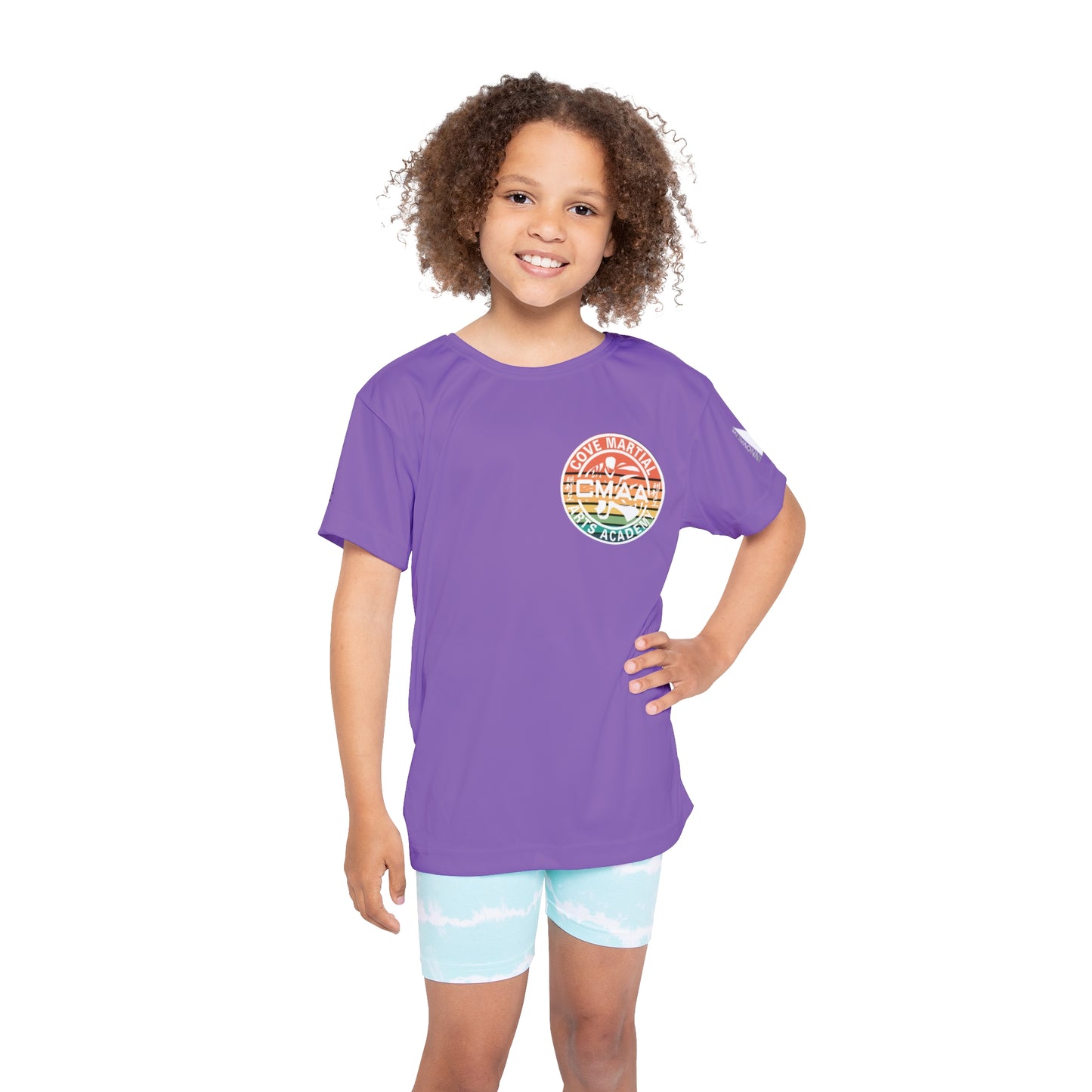 Summer Kids Sports Jersey (AOP) - Purple