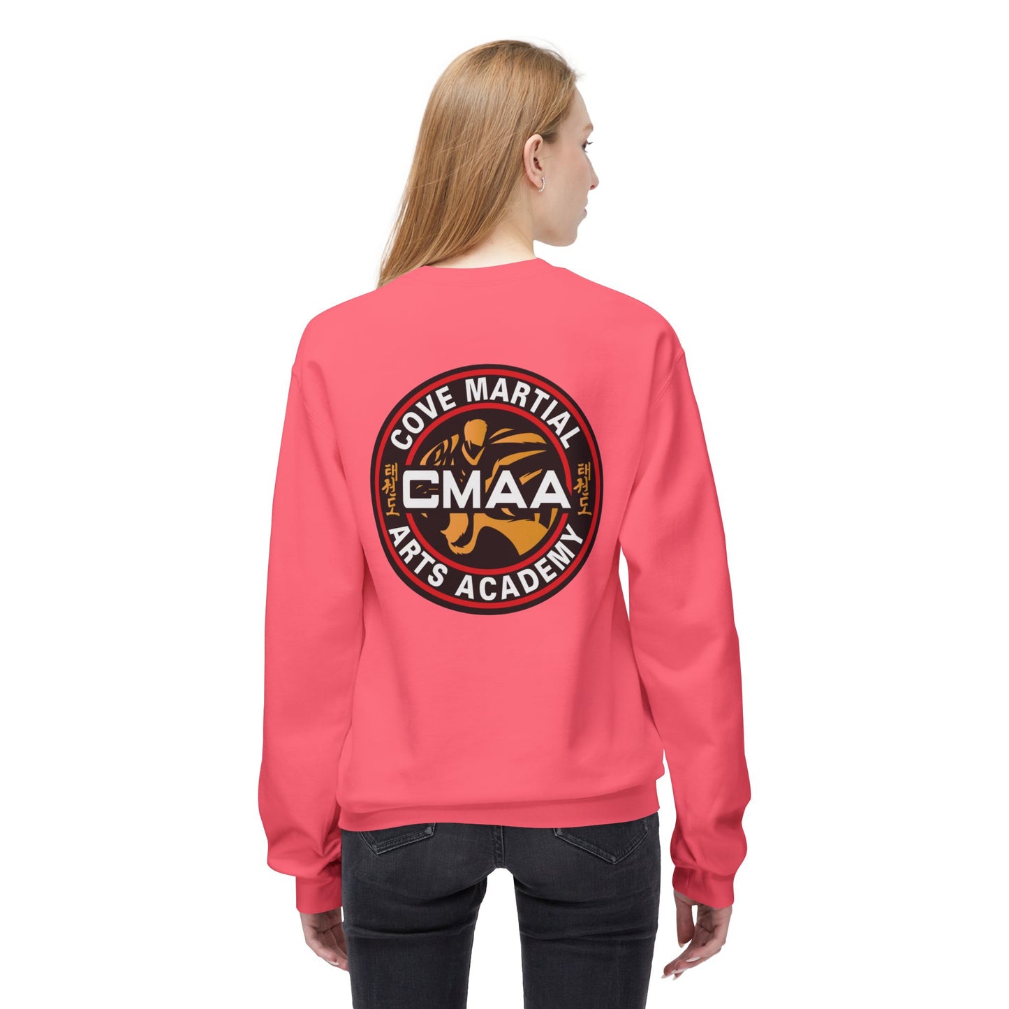 Taekwondo Grandma Softstyle Fleece Crewneck Sweatshirt