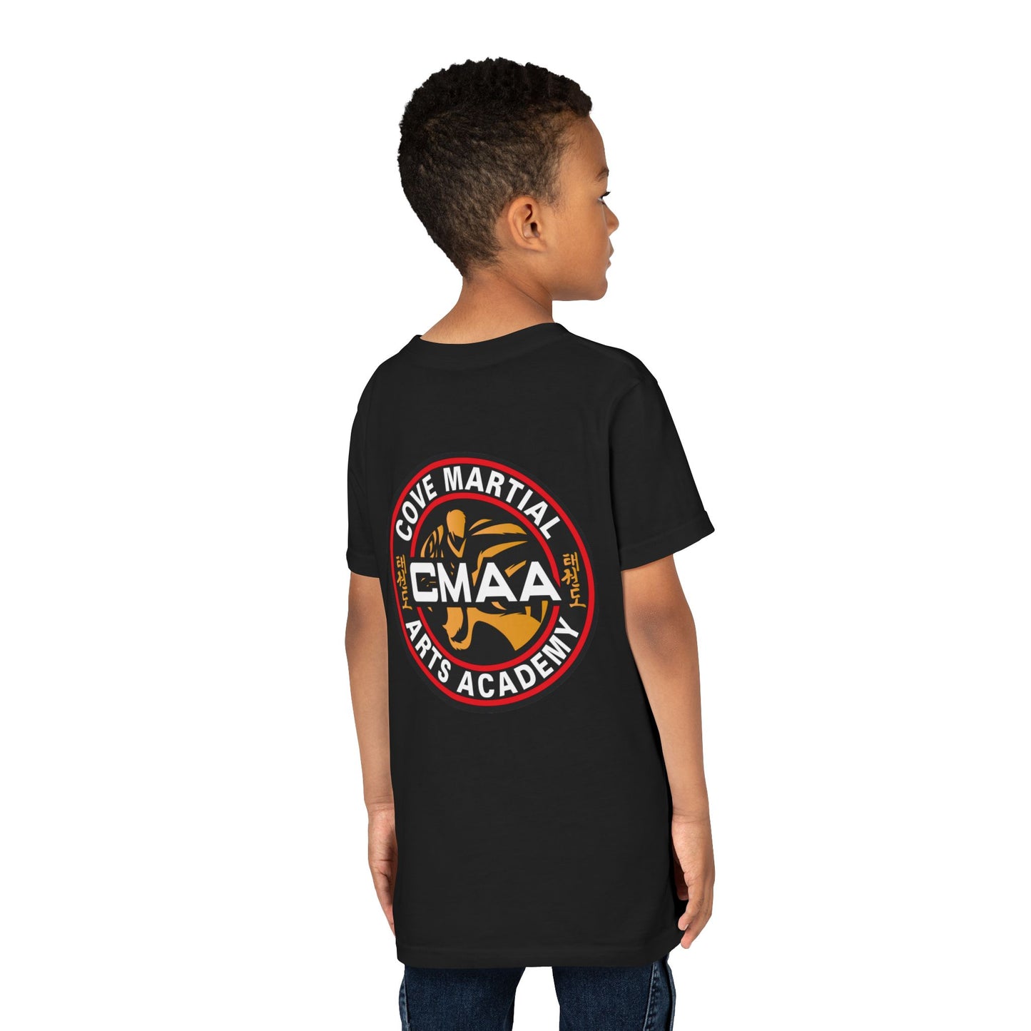 Youth Short Sleeve Martial Arts Tee - Battle of Jasper Design