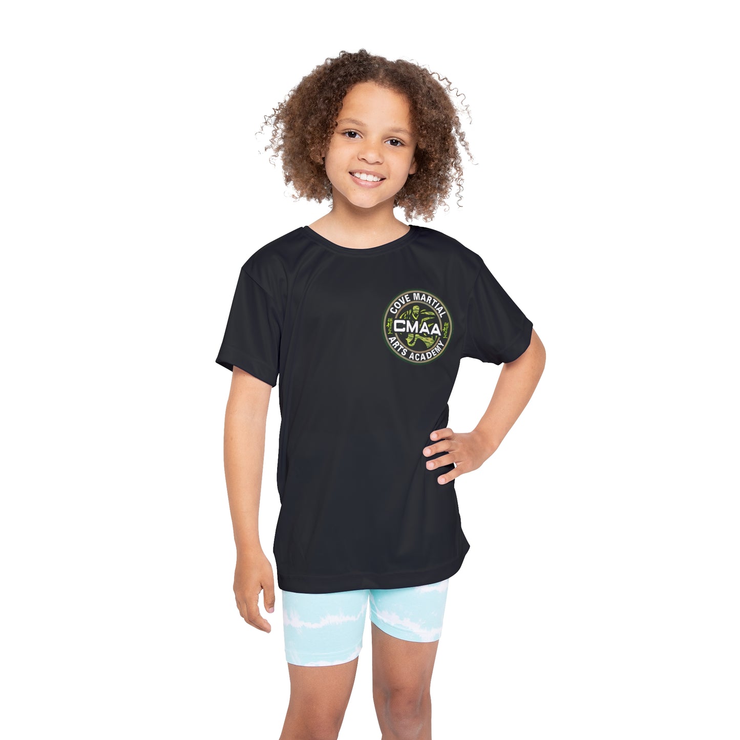 Kids Sports Jersey (AOP) - Green Camo