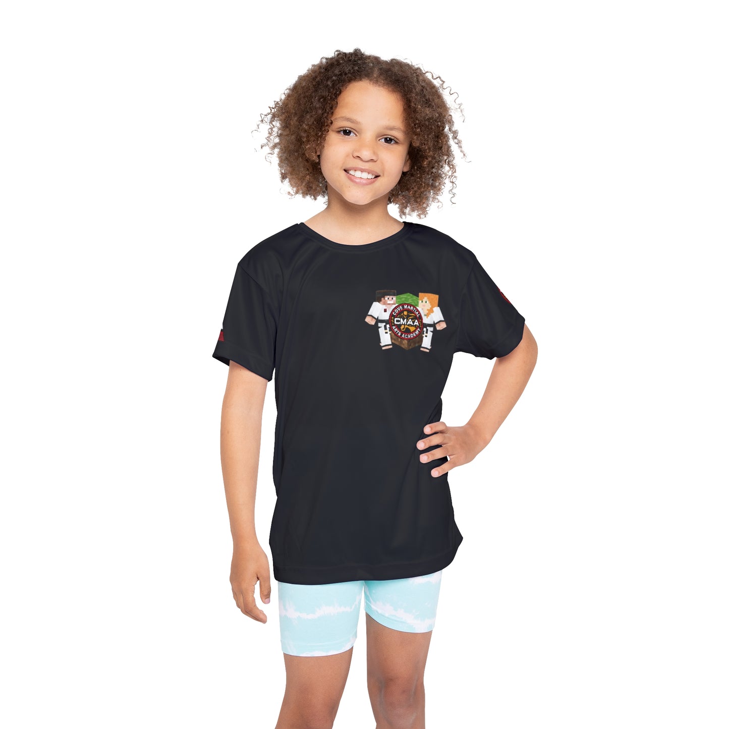 Kids Sports Jersey (AOP) - Minecraft