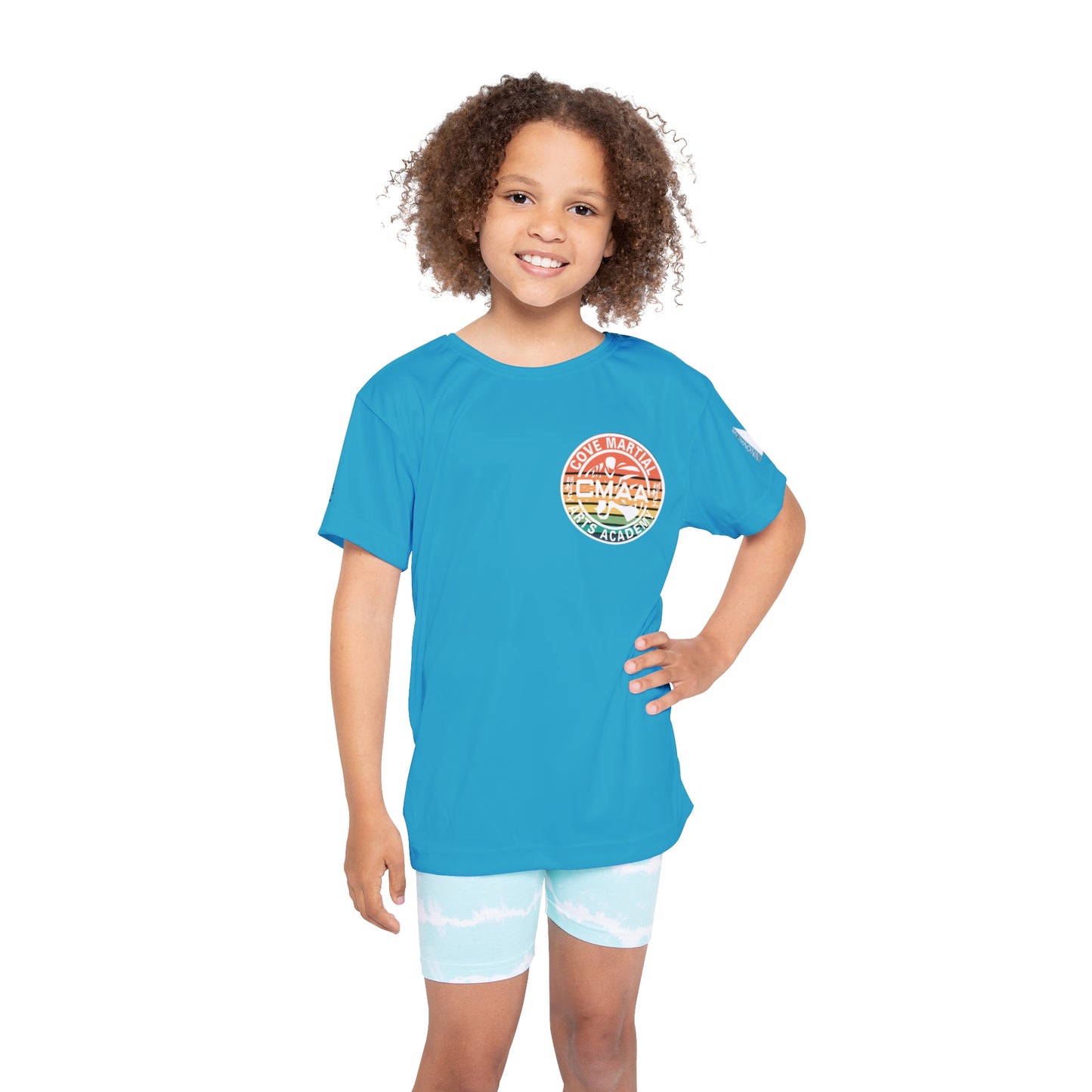 Summer Kids Sports Jersey (AOP) - Turq