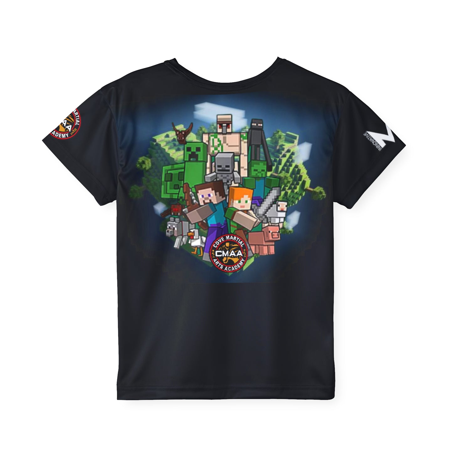 Kids Sports Jersey (AOP) - Minecraft