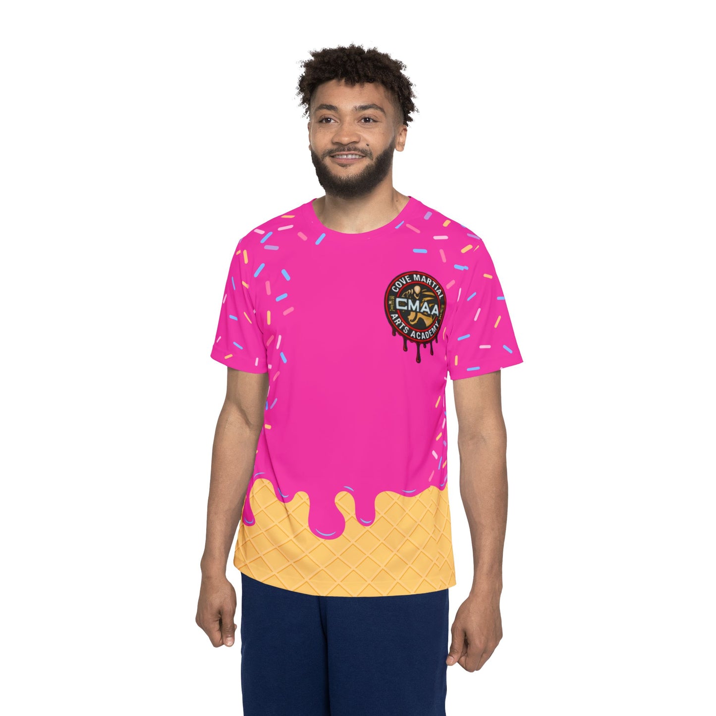 Sweet Kicks Men's Sports Jersey (AOP)