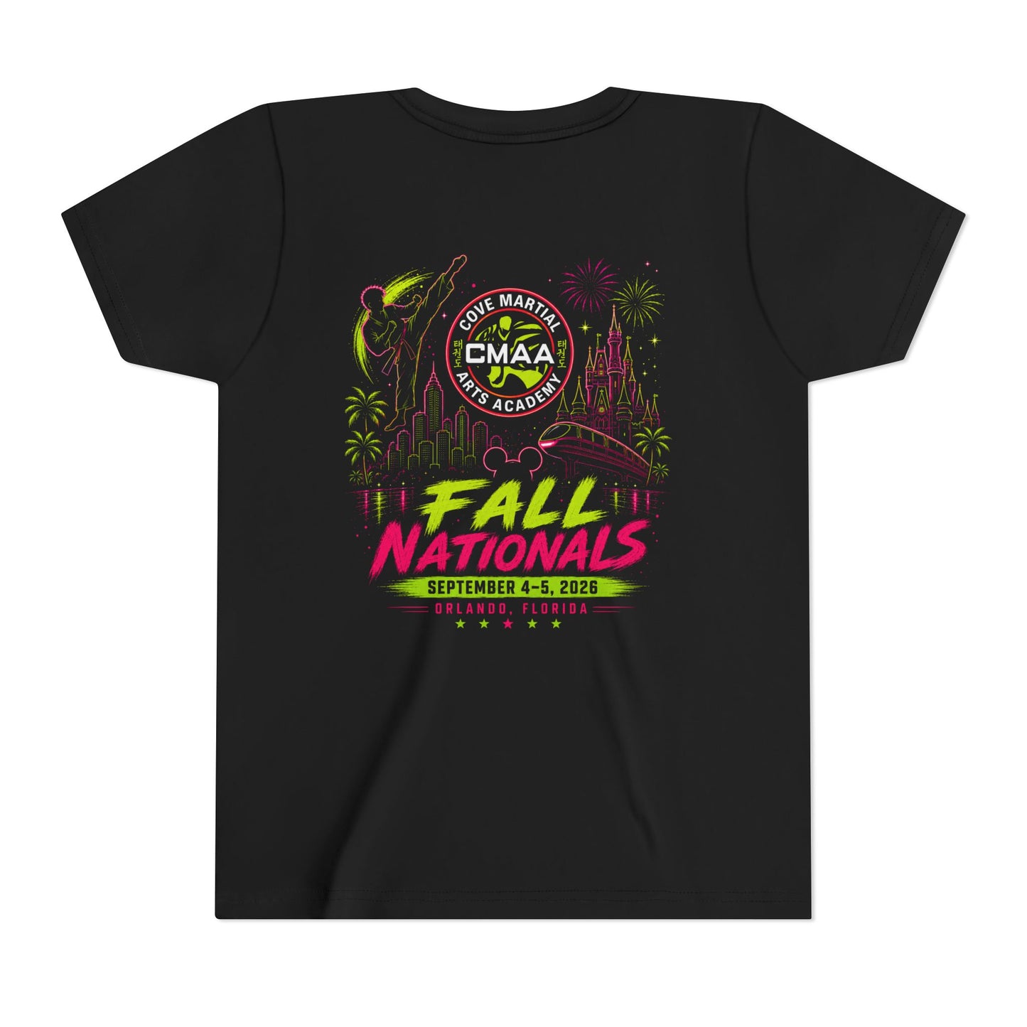 2026 Fall Nationals Cotton Youth Short Sleeve Tee